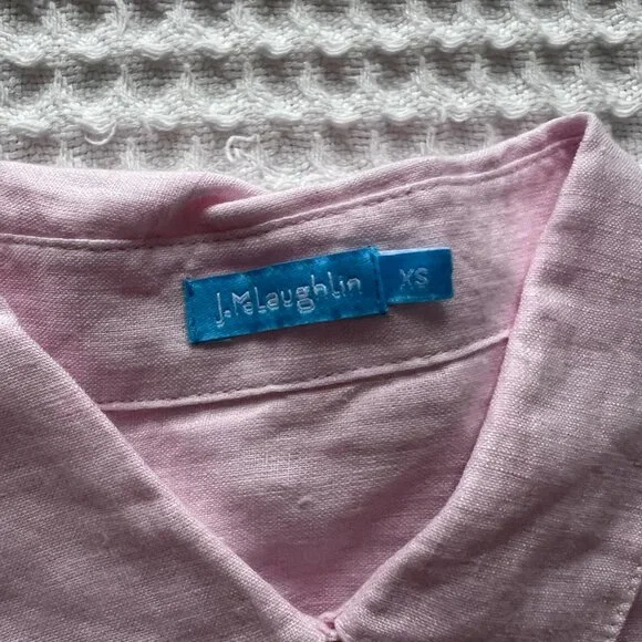 NWOT J.Mclaughlin Fallon Linen Popover Shirt - Picture 8 of 10